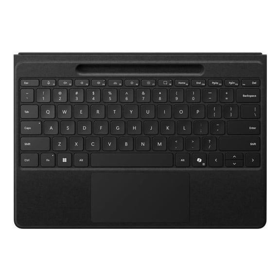 Microsoft Surface Pro Flex Keyboard for Pro 11th Edition/Pro 9/Pro 8 with Pen Storage, Black