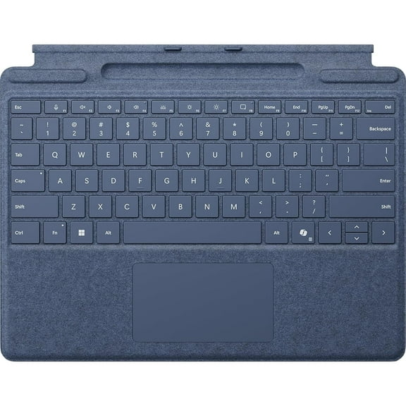 Microsoft Surface Pro Keyboard Cover with Pen Storage, Sapphire (8XA-00215)