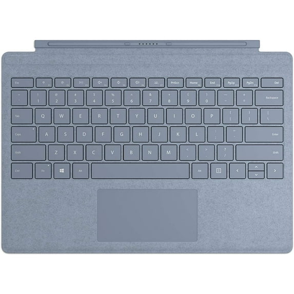 Microsoft - Surface Pro Signature Type Cover for Surface Pro 7/6/5 - Ice Blue
