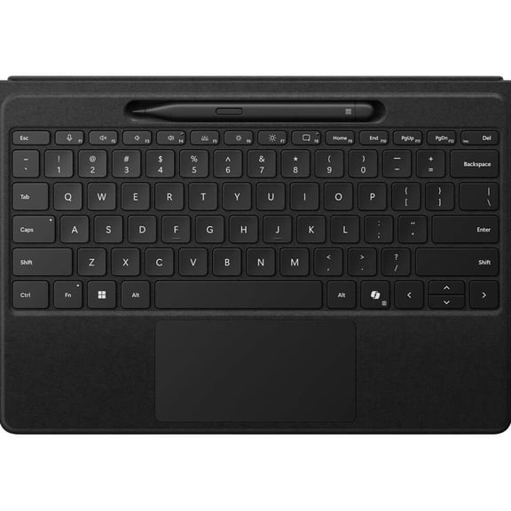 Microsoft Surface Slim Pen (2nd Edition) and Pro Flex Keyboard for Pro (11th Edition), Pro 9, Pro 8 Black