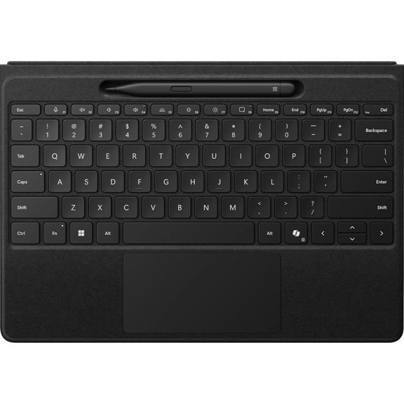 Microsoft Surface Slim Pen (2nd Edition) and Pro Flex Keyboard for Pro (11th Edition), Pro 9, Pro 8 Black