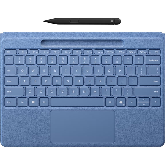 Microsoft Surface Pro Flex Keyboard and Slim Pen for Copilot+ 11th Edition, Sapphire