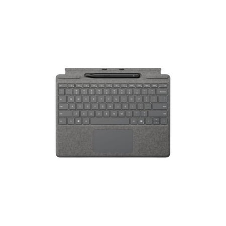 Microsoft - Surface Slim Pen (2nd Edition) and Pro Keyboard for Pro (11th Edition), Pro 9, and Pro 8 - Platinum
