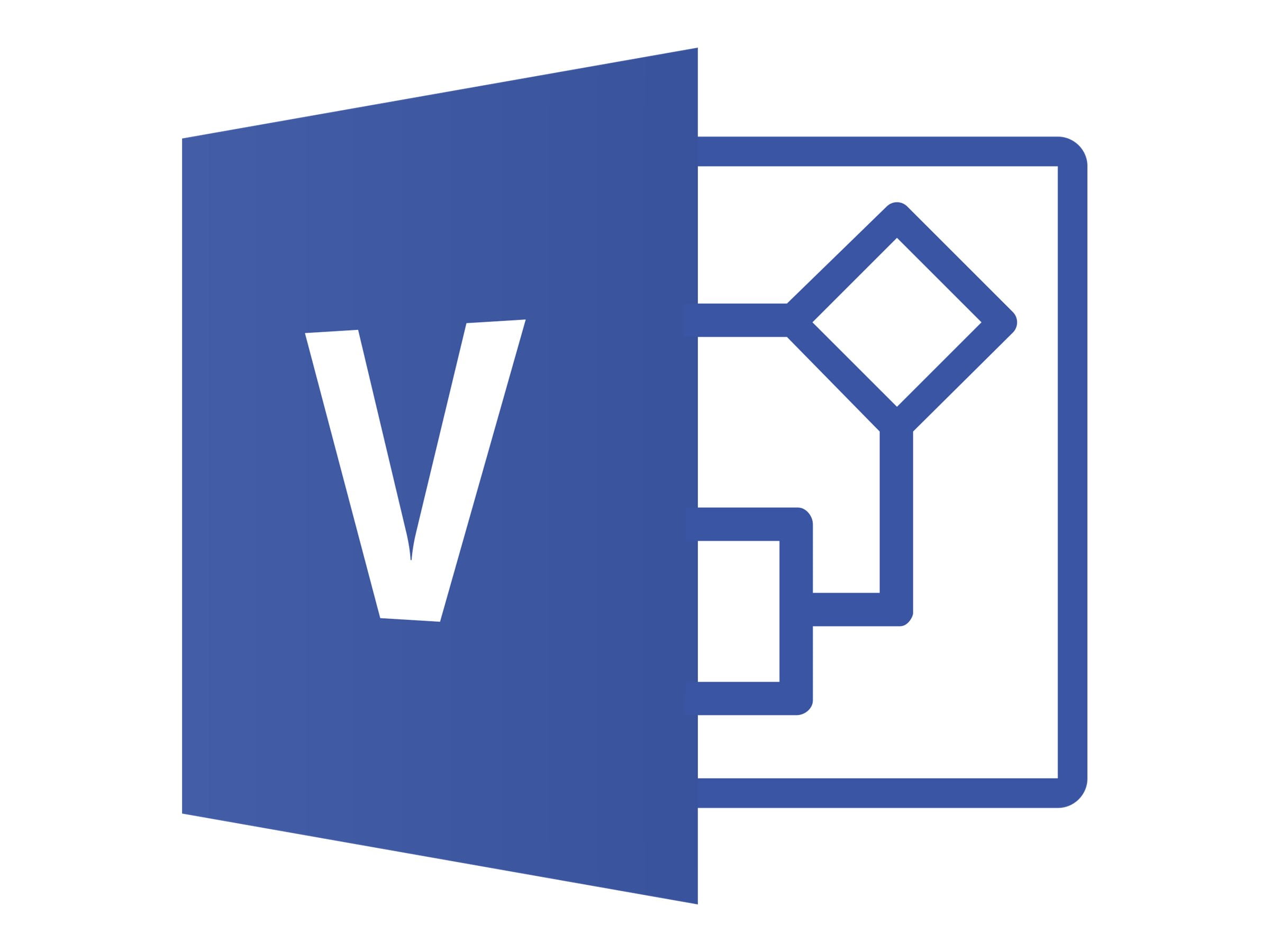 Microsoft Visio 2016 Standard, License, 1 PC