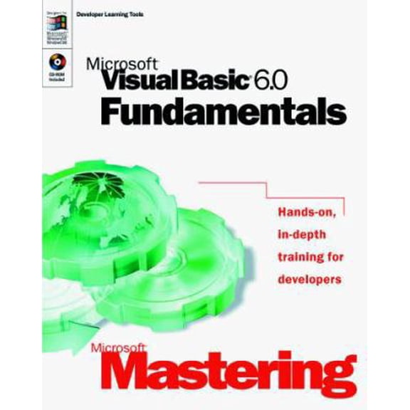 Pre-Owned Microsoft Mastering: Microsoft Visual Basic 6.0 Fundamentals (Dv-Dlt Mastering) (Paperback) 0735608989 9780735608986