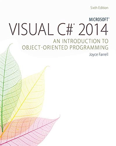 Pre-Owned Microsoft Visual C# 2015: An Introduction to Object-Oriented ...