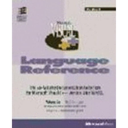 Pre-Owned Microsoft Visual C++: Language Reference (Paperback) 1556159250 9781556159251