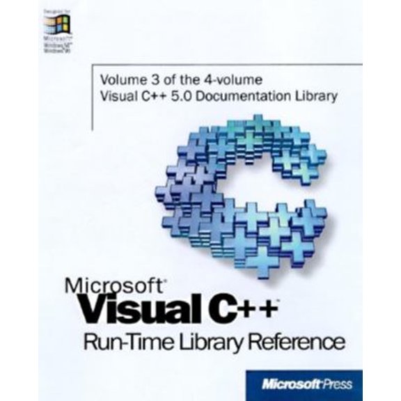 Pre-Owned Microsoft Visual C++: Run-Time Library Reference (Microsoft Visual C++ 5.0 Programmer's Reference Set) (Paperback) 1572315202 9781572315204