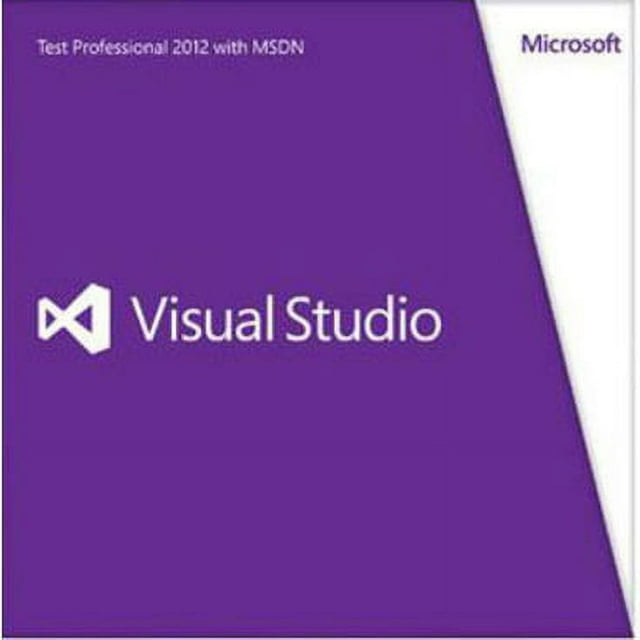 Microsoft Visual Studio Test Professional 2012 With Microsoft Developer