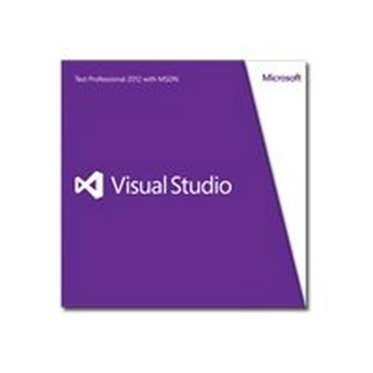 Microsoft Visual Studio Test Professional 2012 with MSDN 