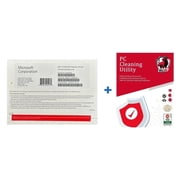 Microsoft Windows 11 Home 64-Bit DVD + Bullziga PC Cleaner   1-Year License | 1 Device