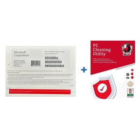 Microsoft Windows 11 Home with Free BullZIGA PC Cleaning Utility – 1 User (Windows/Mac OS/Android/iOS) | Computer Software
