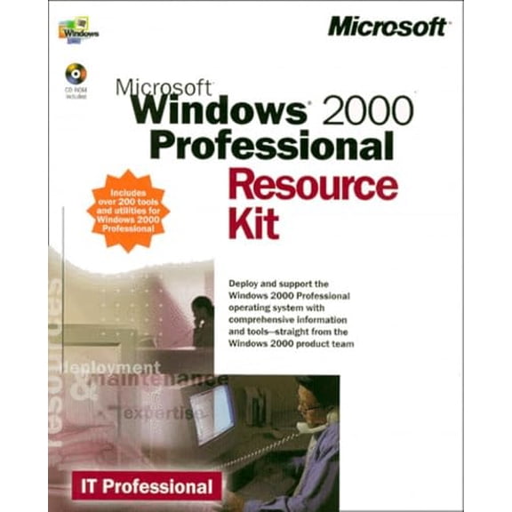 Pre-Owned Microsoft Windows 2000 Professional Resource Kit (Paperback) 1572318082 9781572318083