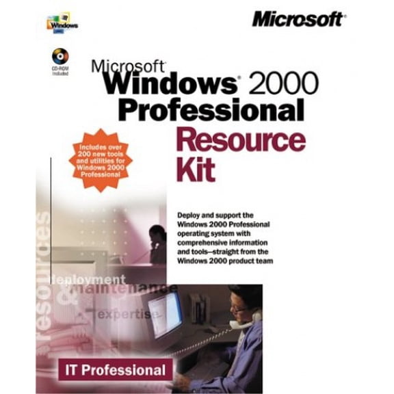 Pre-Owned Microsoft Windows 2000 Professional Resource Kit (Paperback) 1572318082 9781572318083