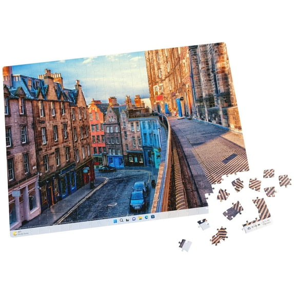 Microsoft Windows 500-Piece Puzzle West Bow Scotland, for Ages 8 and up