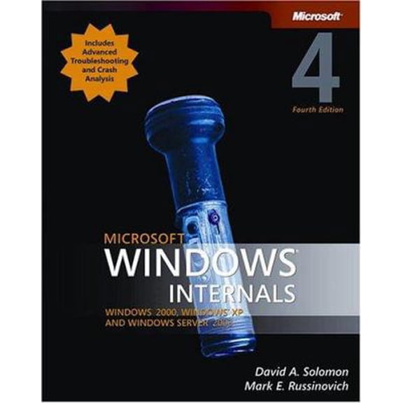 Pre-Owned Microsoft Windows Internals (4th Edition): Microsoft Windows Server 2003, Windows XP, and Windows 2000 (Hardcover) 0735619174 9780735619173
