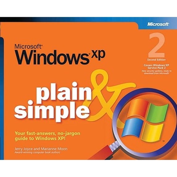 Pre-Owned Microsoft Windows XP Plain & Simple (Paperback) by Jerry Joyce, Marianne Moon