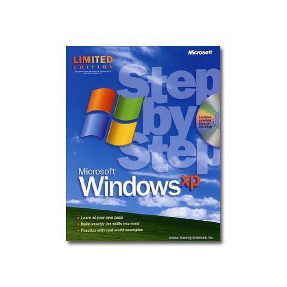 Pre-Owned Microsoft Windows XP - Step by Step - Ed. 1 - reference book - CD - English