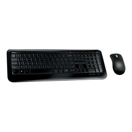 Microsoft - Desktop 850 Full-size Wireless Keyboard and Mouse Bundle - Black