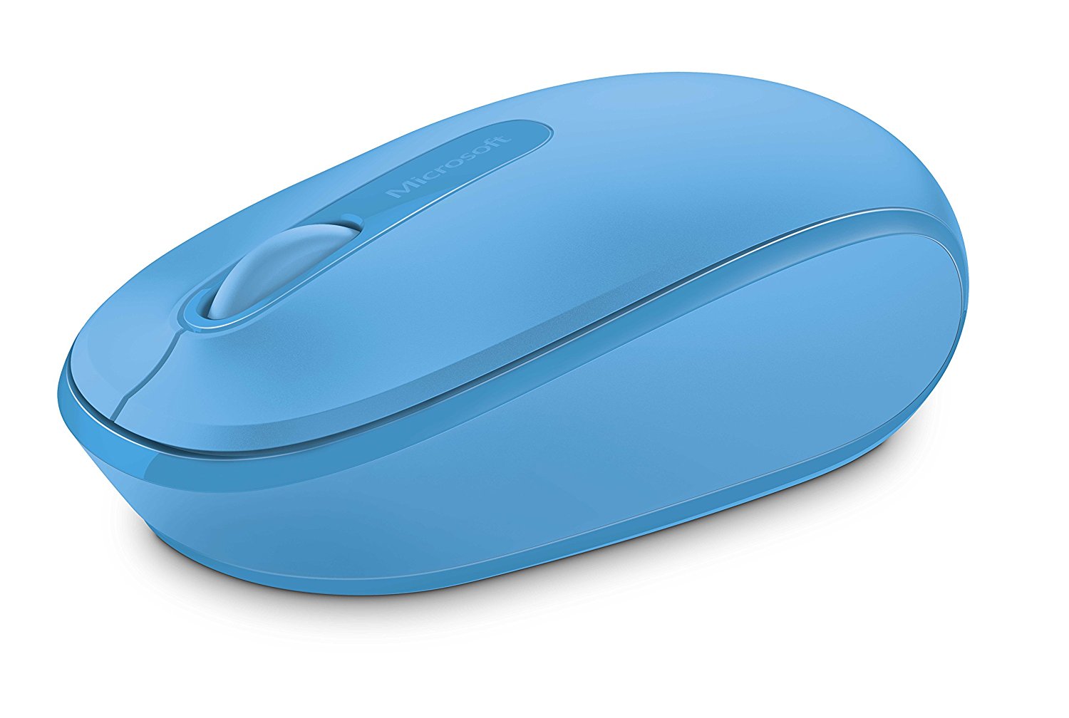 Microsoft Wireless Mobile Mouse 1850 - mouse - 2.4 GHz - cyan blue - image 1 of 4