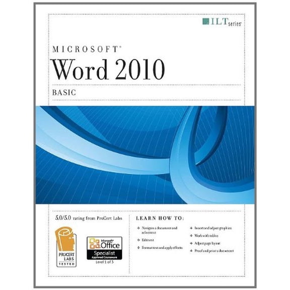 Pre-Owned Microsoft Word 2010 Basic (Spiral-bound) 1426021623 9781426021626