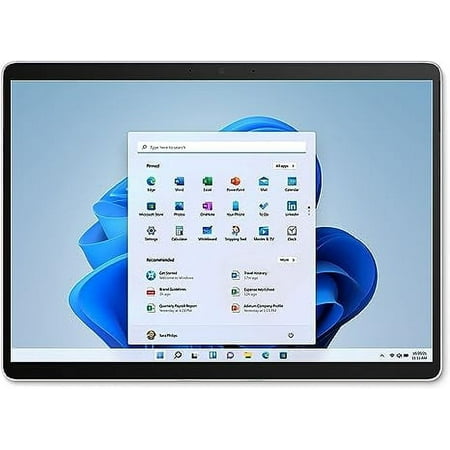 Microsoft - Surface Pro X - 13" Touch-Screen - MS SQ2 - 16GB Memory - 256GB SSD - Wi-Fi + 4G LTE - Device Only (Latest Model) - Platinum