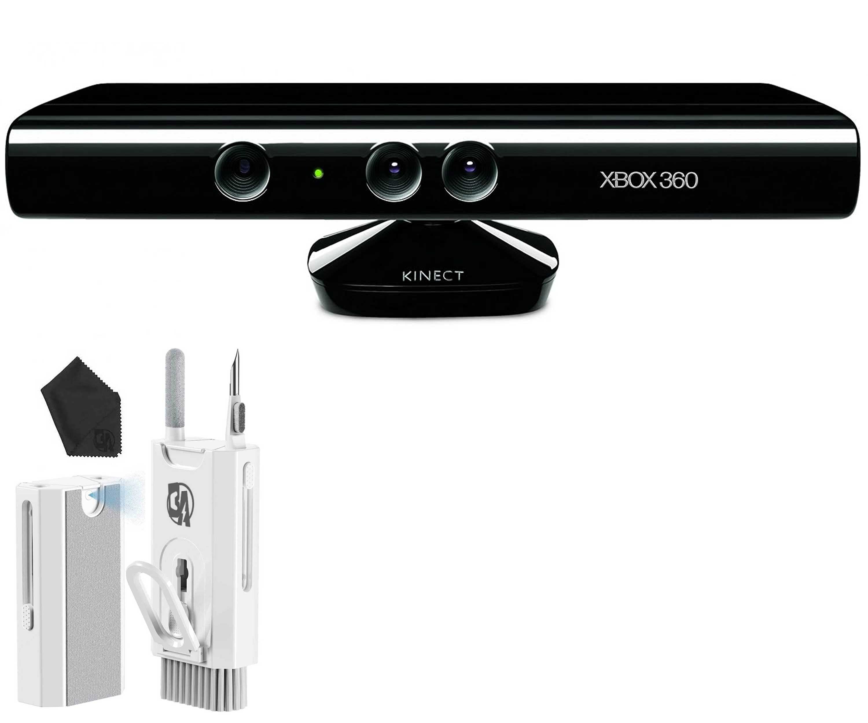 Microsoft XBOX 360 Kinect Sensor BOLT AXTION Bundle Like New