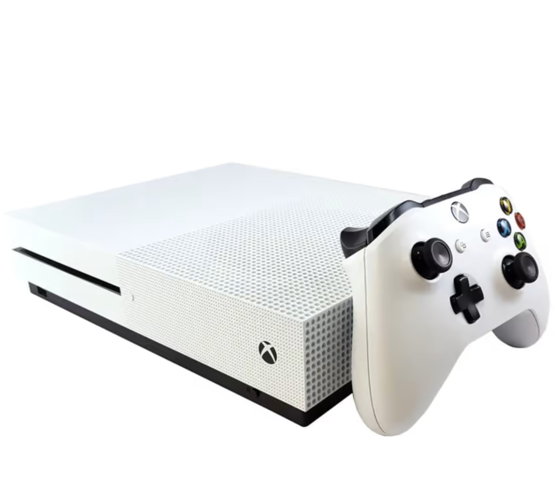 Microsoft XBOX ONE S, 1TB, Console with Controller, White (Good Condition, Used) 90 Day Warranty
