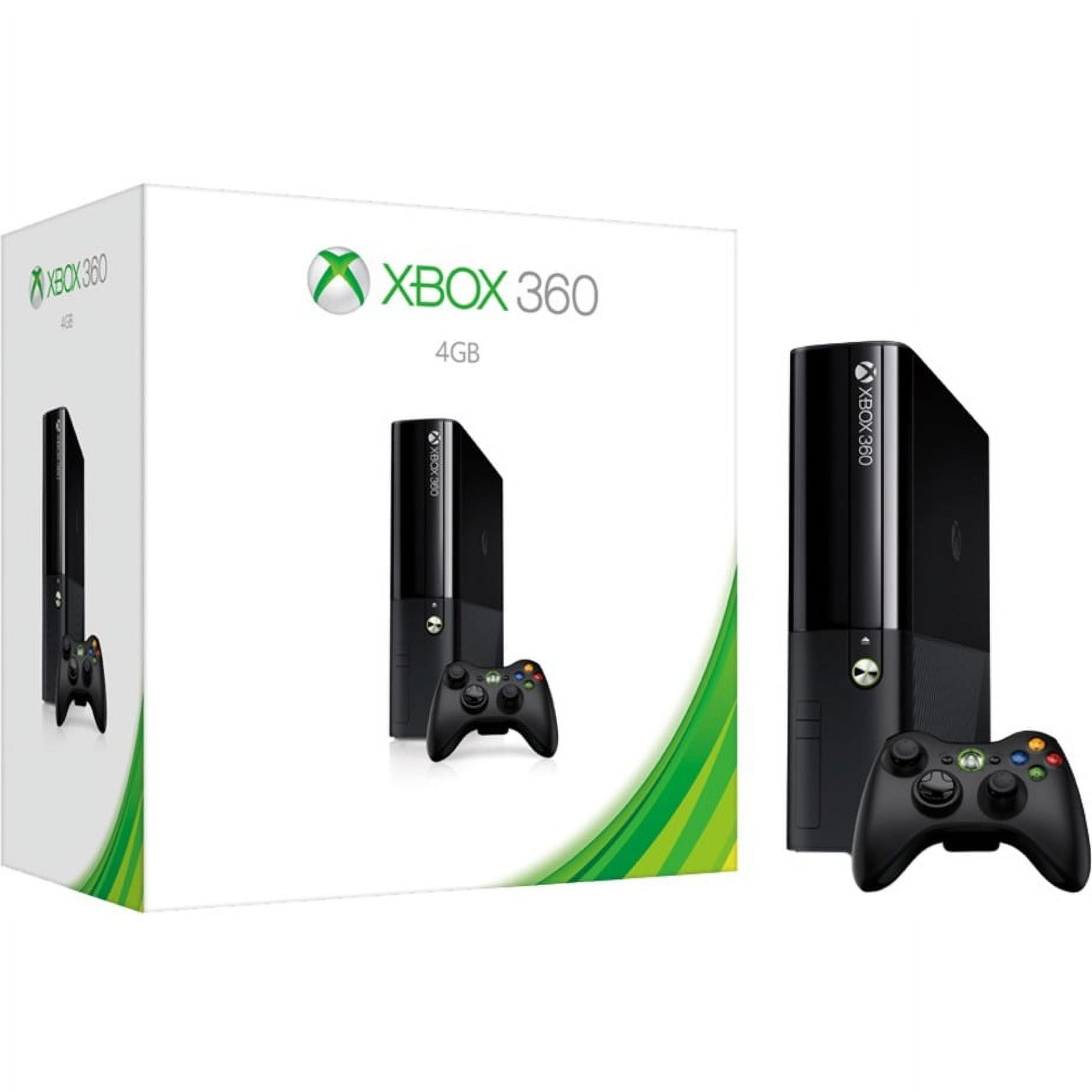 Microsoft Xbox 360 4GB Console, Black - Walmart.com
