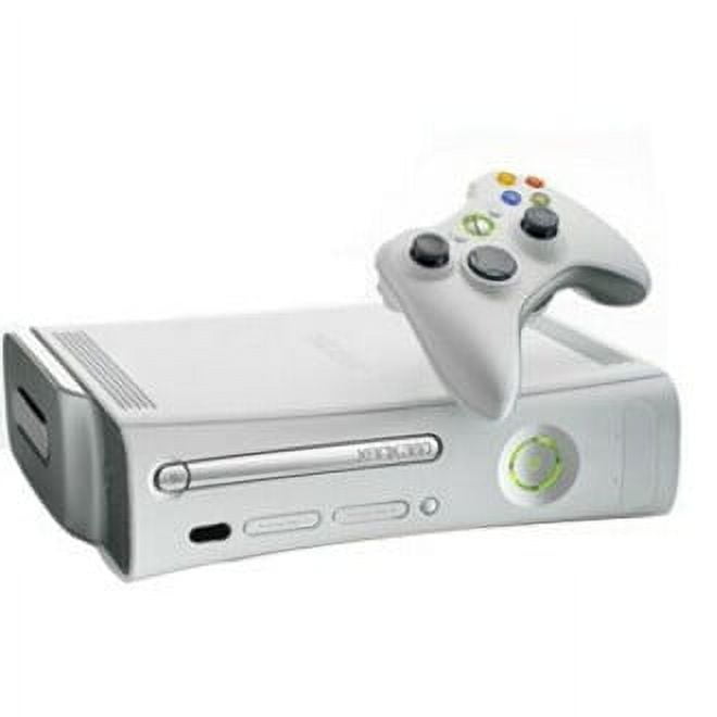 Microsoft Xbox 360 Arcade 120GB Console - White , With Games, See  Description