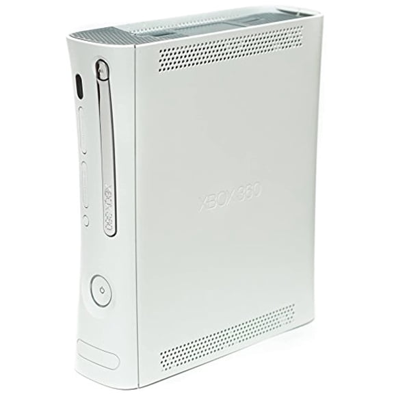 Restored Microsoft Xbox 360 Fat Console 20GB, White