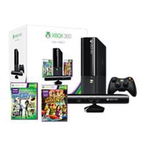 Restored Microsoft Xbox 360 E Xbox 360 E Video Game Console Kinect sensor, 4GB storage,Wireless Microsoft Brand 360 Controller, Black 1 Count 1 Pack