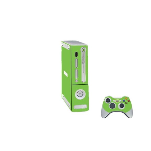 Microsoft Xbox 360 Original GREEN Console Skin