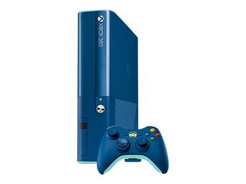 Microsoft Xbox 360 - Special Edition Blue Bundle - game console - 500 GB HDD - blue - Call of Duty: Black Ops 2, Call of Duty: Ghosts - image 1 of 2