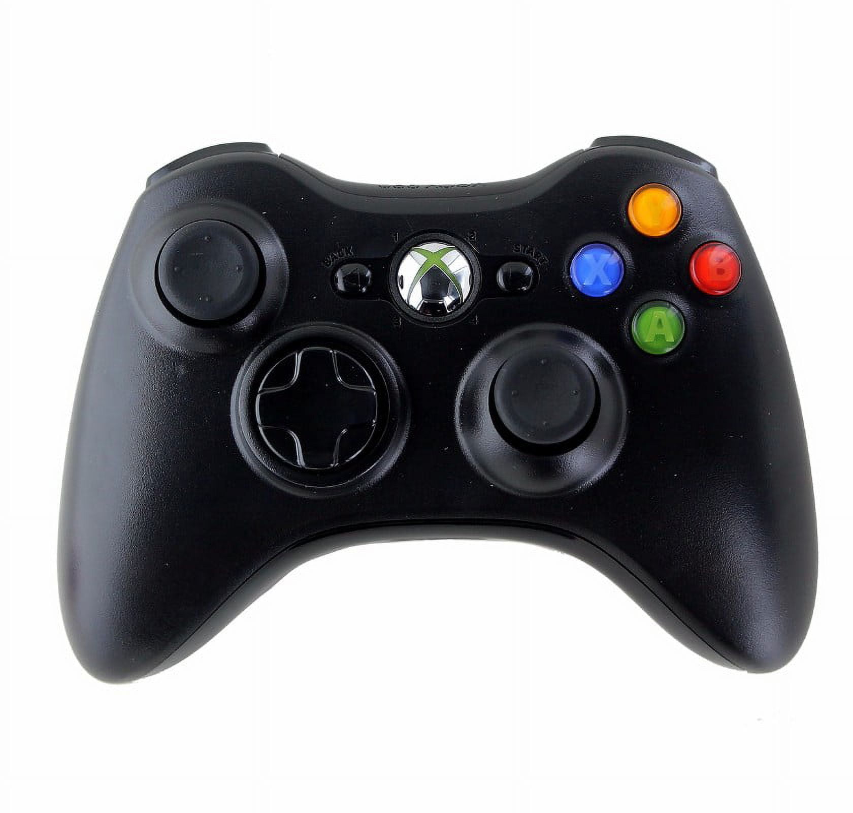 Microsoft Xbox 360 Wireless Controller Black (Model 1403) (Used
