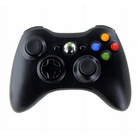 Pre-Owned Microsoft Xbox 360 Wireless Controller - Black (Model 1403)
