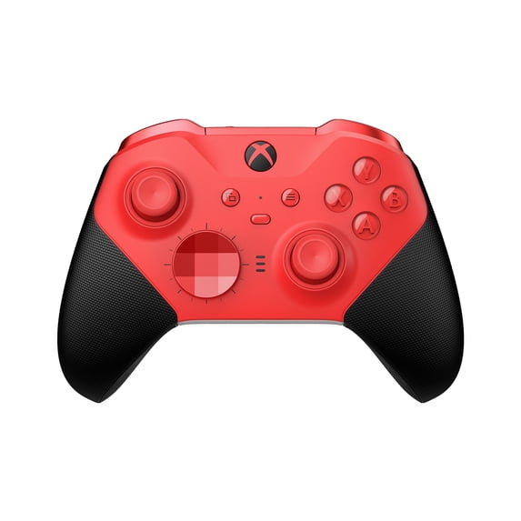 Xbox Elite Series 2 Core Wireless Controller, red and black, adjustable-tension thumbsticks
