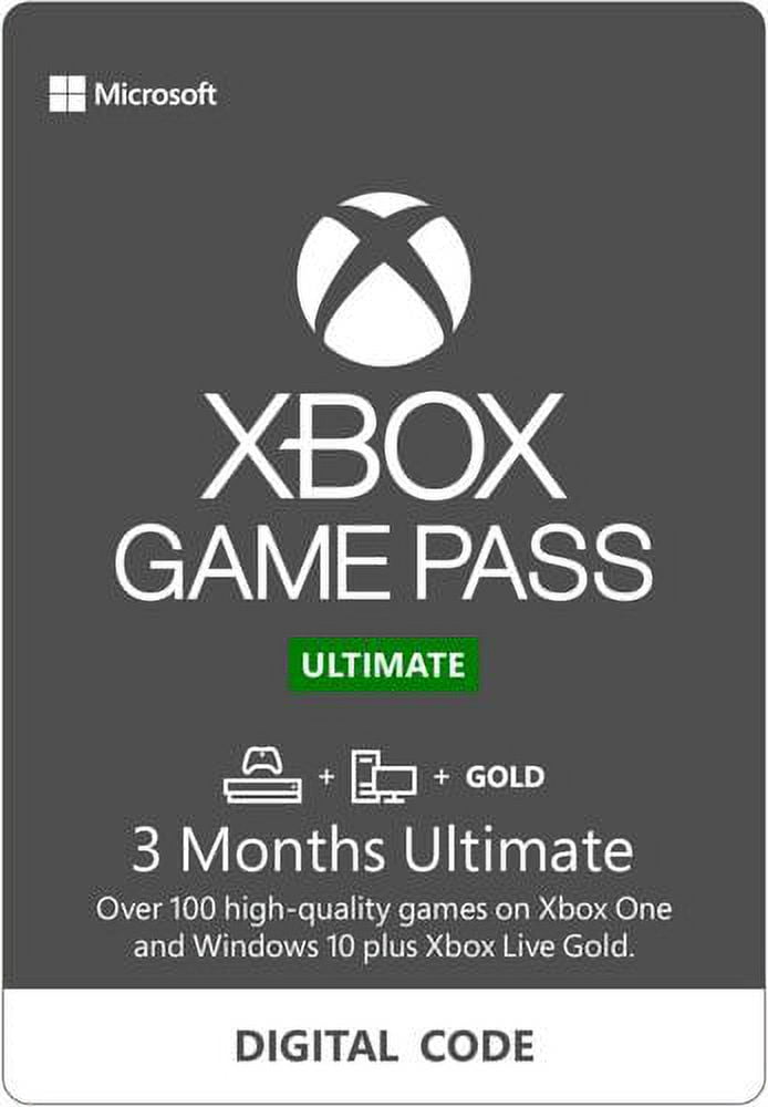 Gift Card Xbox Game Pass Ultimate 3 Meses - Código Digital - Loja Oliz