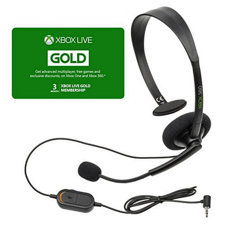 3 Month Microsoft Xbox One & Xbox 360 LIVE Gold Membership Card  Subscription 