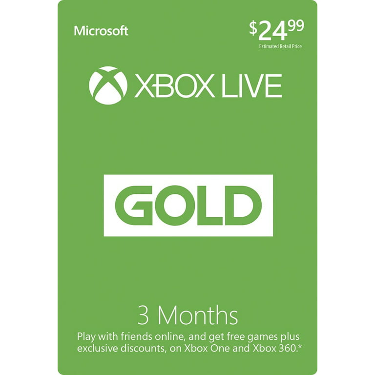 Games with Gold - Xbox Live/Network