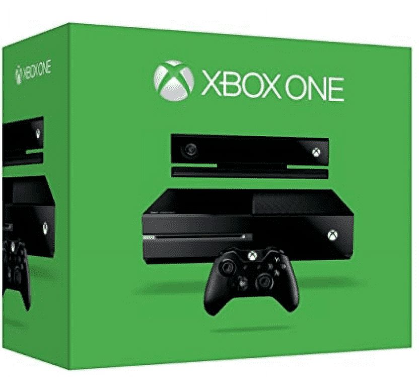 Microsoft Xbox One 500GB Console with Kinect, Black, 7UV-00015 - image 1 of 8