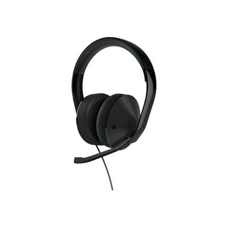 Microsoft - Stereo Headset for Xbox One, Xbox Series X, and Xbox Series S - Black