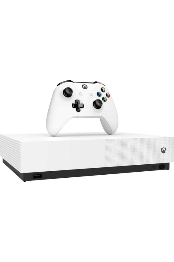 Restored Microsoft Xbox One S 1TB All Digital Edition Console
