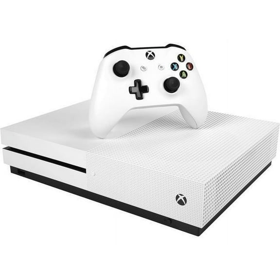Pre-Owned Microsoft, Xbox One S, 1TB, Console, White, 1