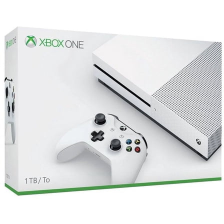 Open Box Microsoft Xbox One S 1TB Console - White