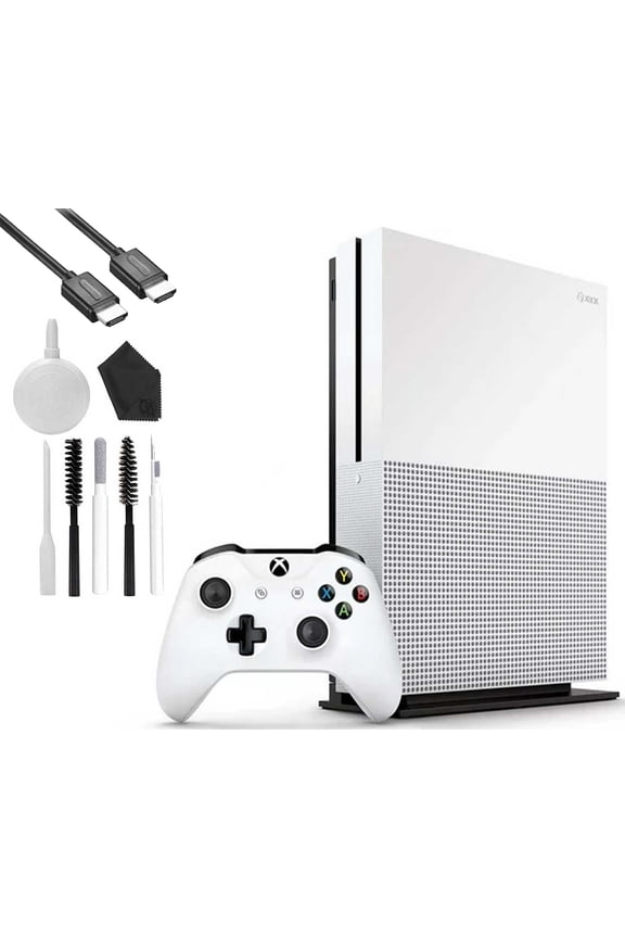 Restored Xbox, Microsoft One S 1TB Gaming Console, White, 1