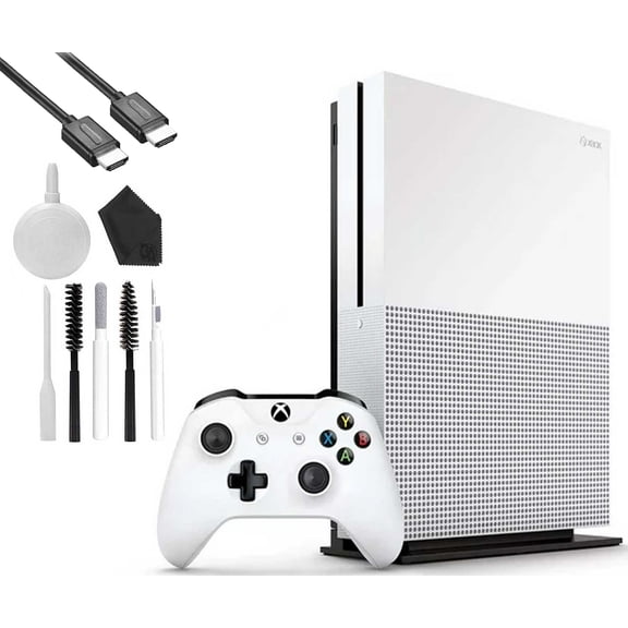 Restored Xbox, Microsoft One S 1TB Gaming Console, White, 1