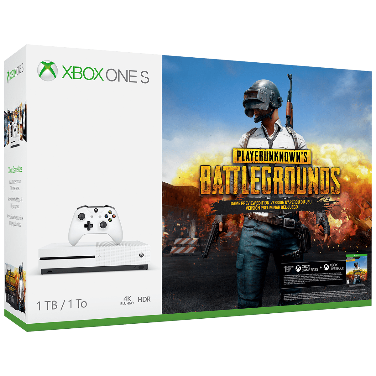 Microsoft Xbox One S 1TB Roblox Console Bundle, 234-01214 