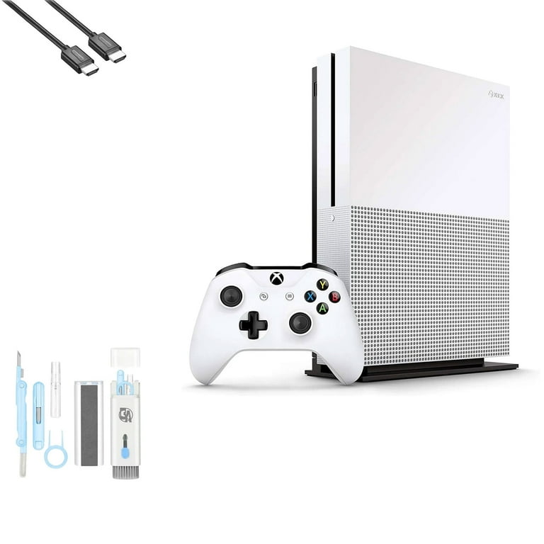 Pre-Owned Microsoft Xbox One S 500GB, 4K Ultra HD White with BOLT