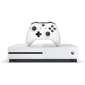 Pre-Owned Microsoft Xbox One S Consola de Videojuegos 500GB - Compatible con Game Pad - Inalámbrica, Microsoft,ZQ9-00001,Consola de Videojuegos, Blanca, Paquete de 1
